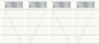 V Layout, 2-Slat Base - 4 bays