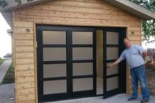 Consider the Pros and Cons of a Garage Door With a Pedestrian Door Included